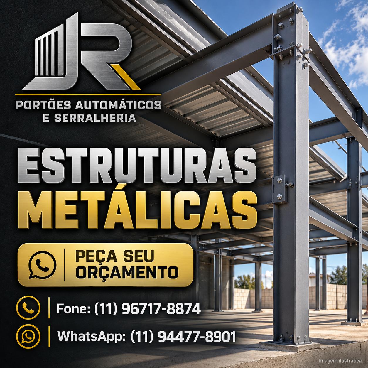 Banner de estruturas metálicas